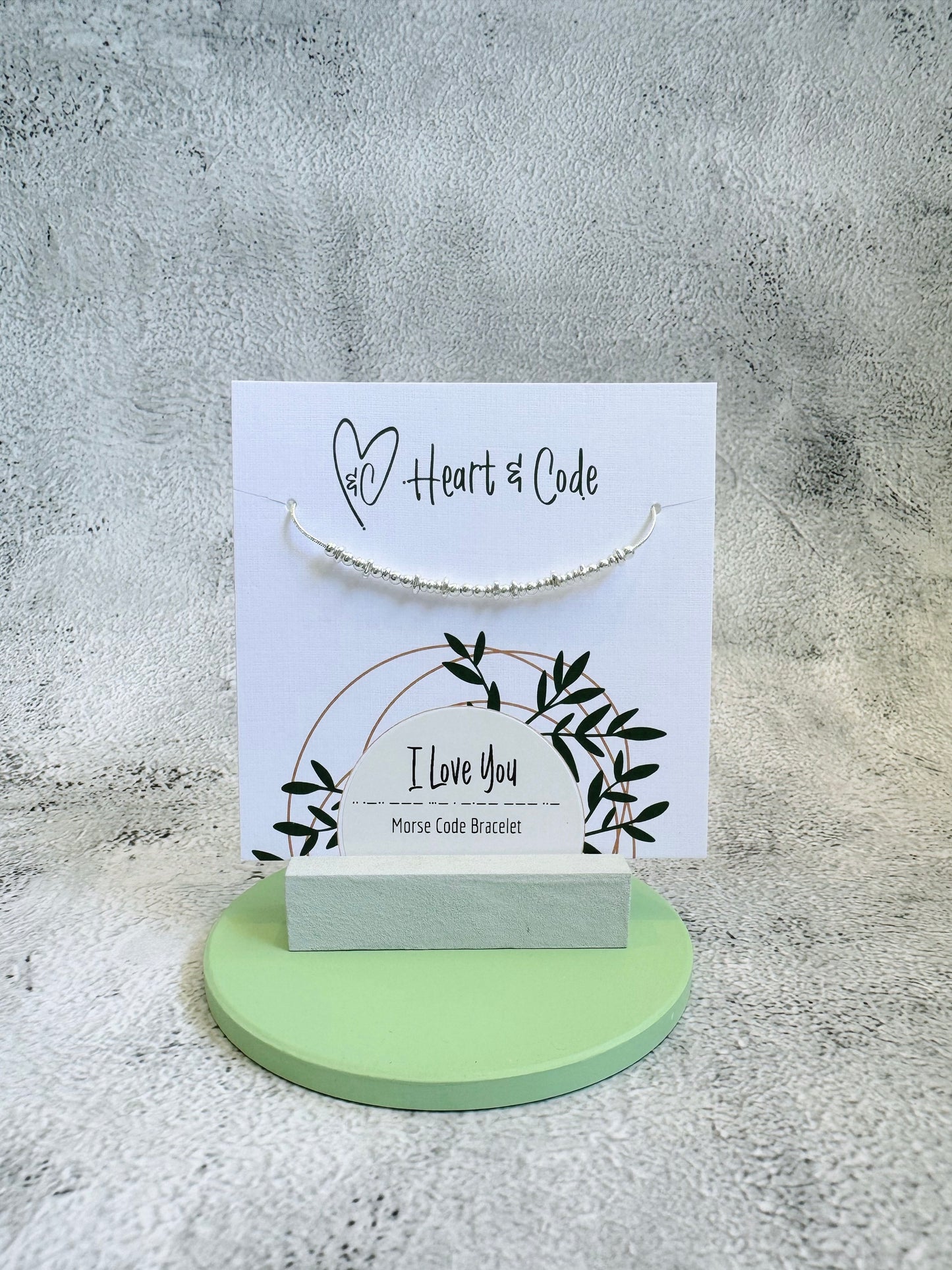 I Love You - Silver Secret Message Bracelet