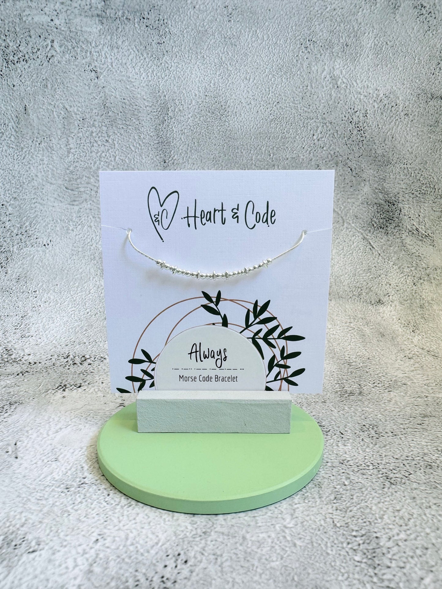Always - Silver Secret Message Bracelet