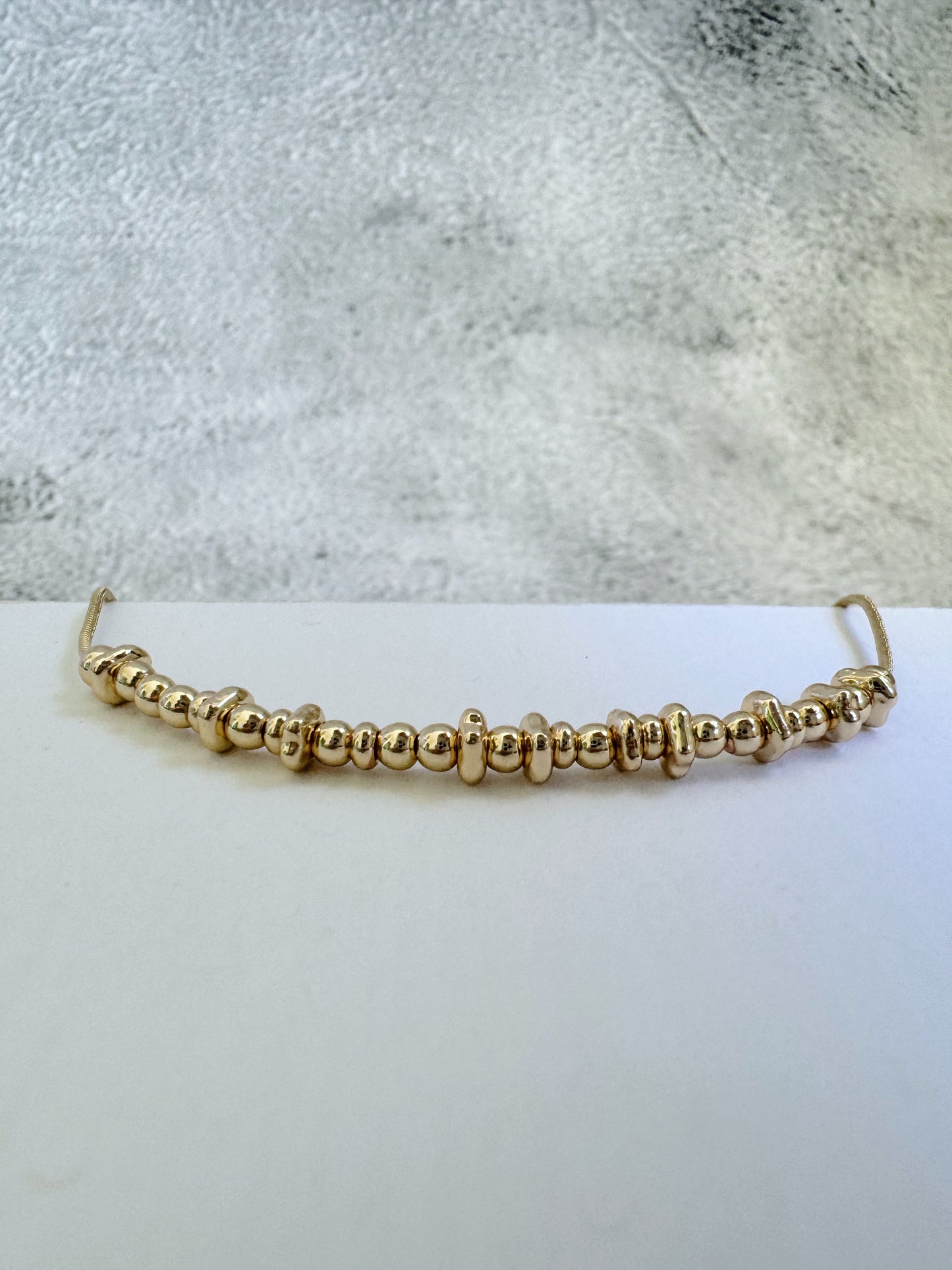 Valentine - Gold Secret Message Bracelet