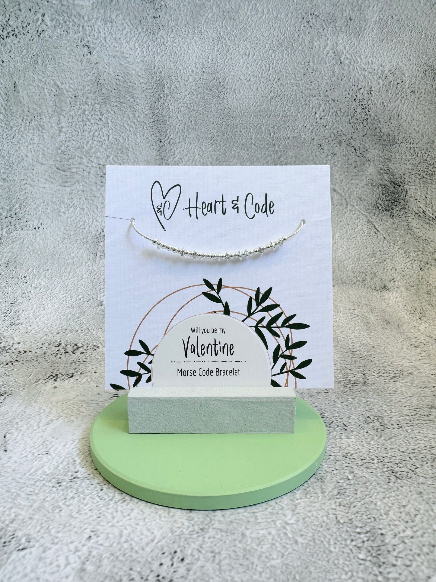 Valentine - Silver Secret Message Bracelet